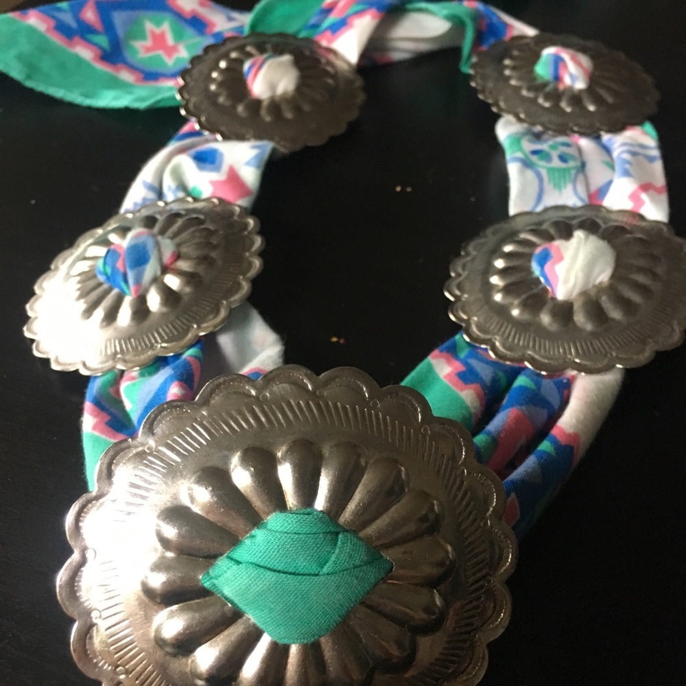 Vintage Southwest Scarf Belt